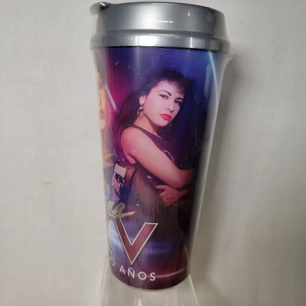 Selena XXV Plastic Tumbler w/ Lid 